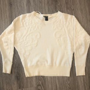 DKNY cream sweater size small